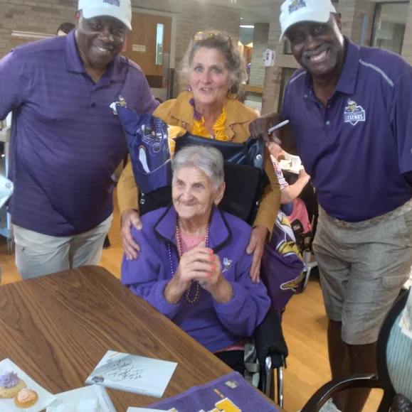 🏈 Vikings JERSEY  #14 Brad Johnson Vintage FootBall Sz Large Minnesota EPLVC - Picture 4 of 15